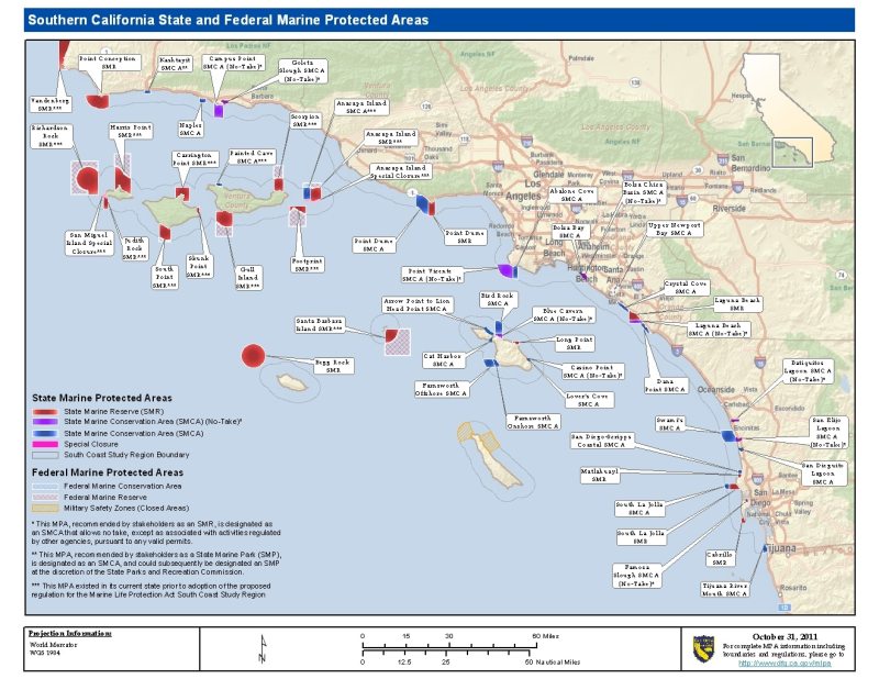 California MPA map