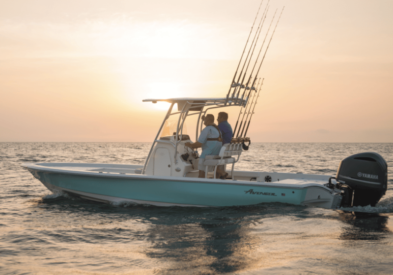 Quick specs. LOA: 26'2"  Beam: 8'6"  Fuel Capacity: 89 gal.  Max HP: 400