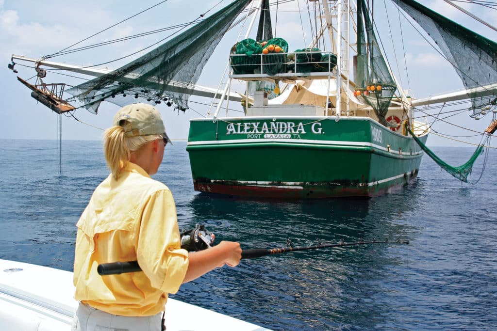Texas fishing offshore