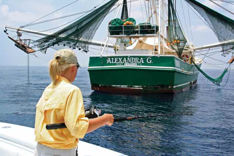 Texas fishing offshore