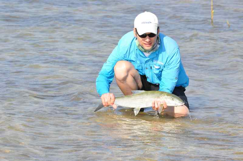 Fishing for Bonefish in Hawaii
