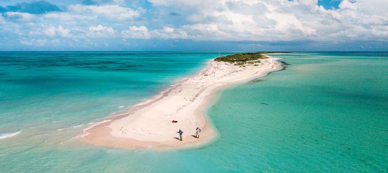 Seldom-fished Scorpion Atoll off the Yucatan Peninsula Fishing the Remote Flats of Mexico