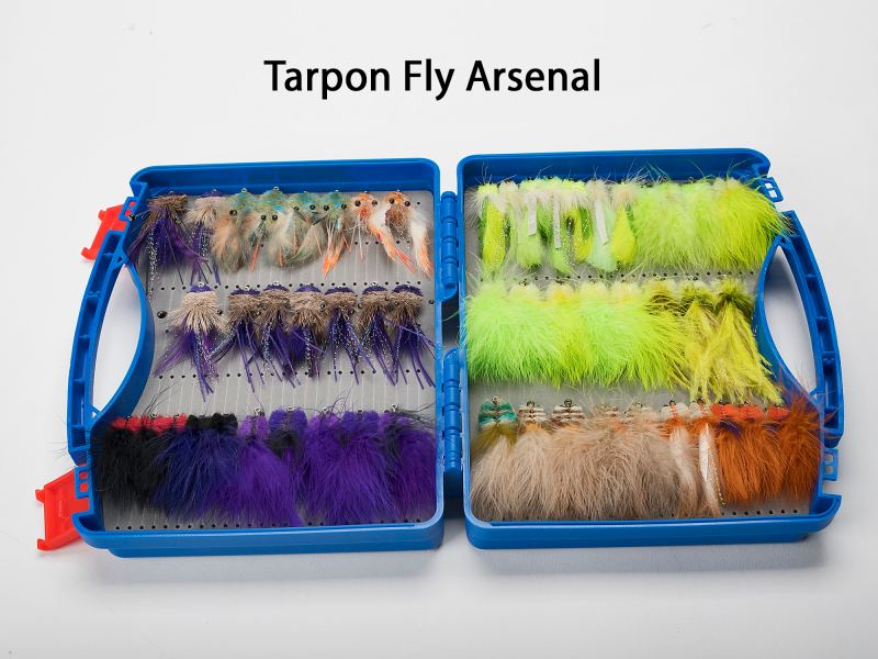 If you fish with a guide, flies won’t be a concern. He probably has a few proven patterns he guards with his life. If you’re going at it on your own, call fly shops near the area you’ll be fishing to stock up on the local standards or tie a selection base