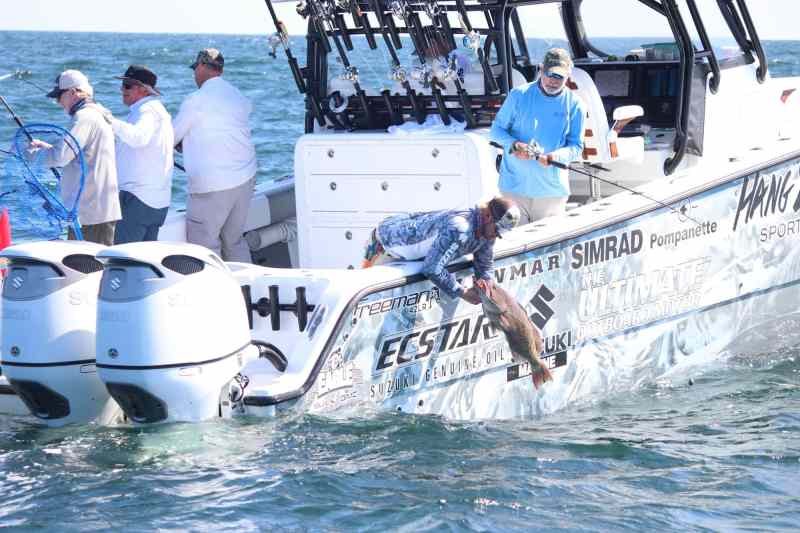 Boating a gag grouper