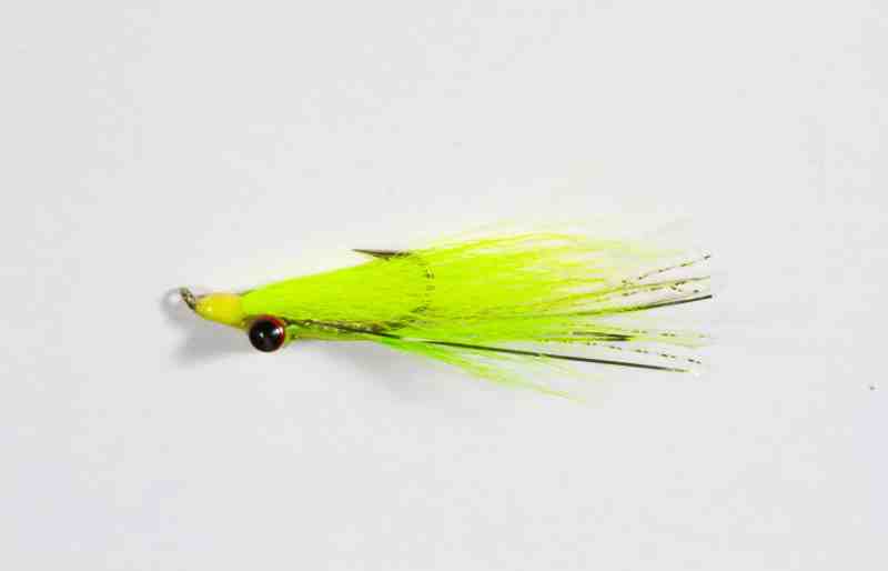 Slender flies for windy casting
