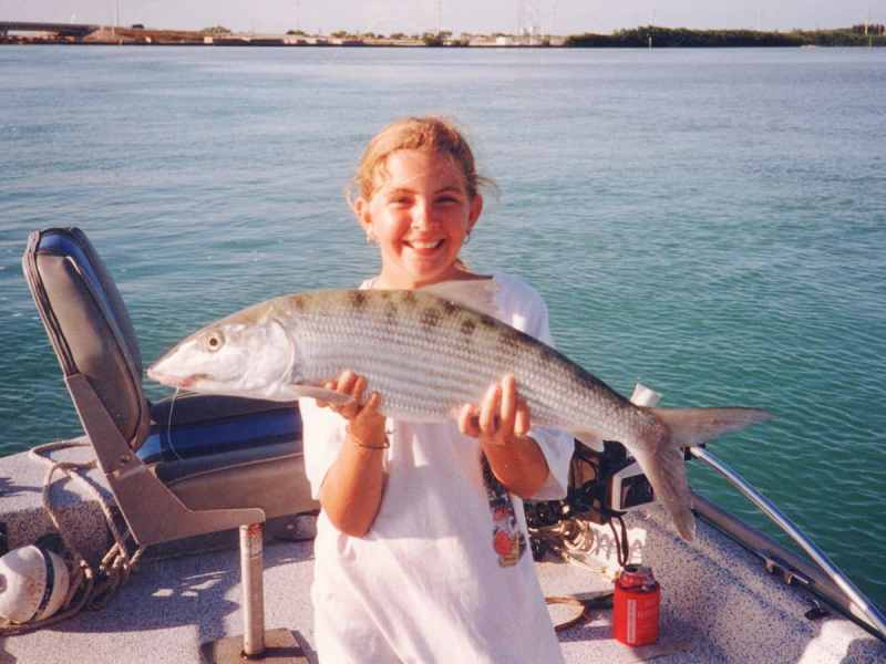 junior angler bonefish world record