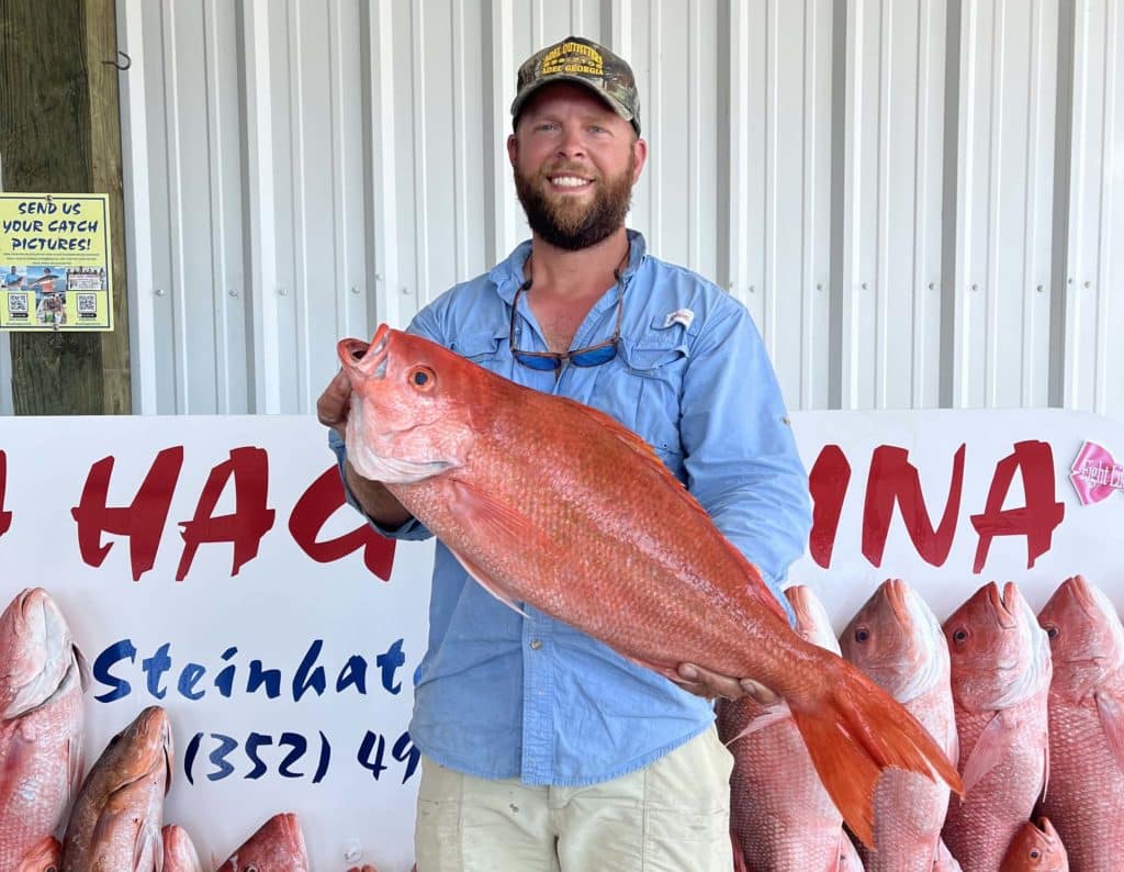 Biggest Vermilion Snapper in 35 Years Tops Current World Record