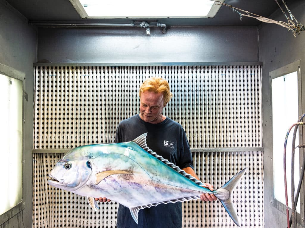 African Pompano mount