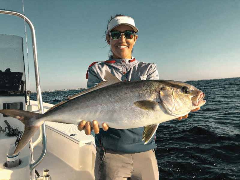 SWS323-Structure-Amberjack Large amberjack caught