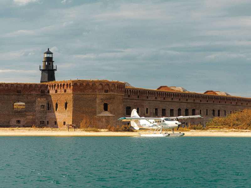 SWS0623-Tortugas-2 Seaplane at the Dry Tortugas