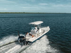 Pathfinder 2200 TRS running out to fish