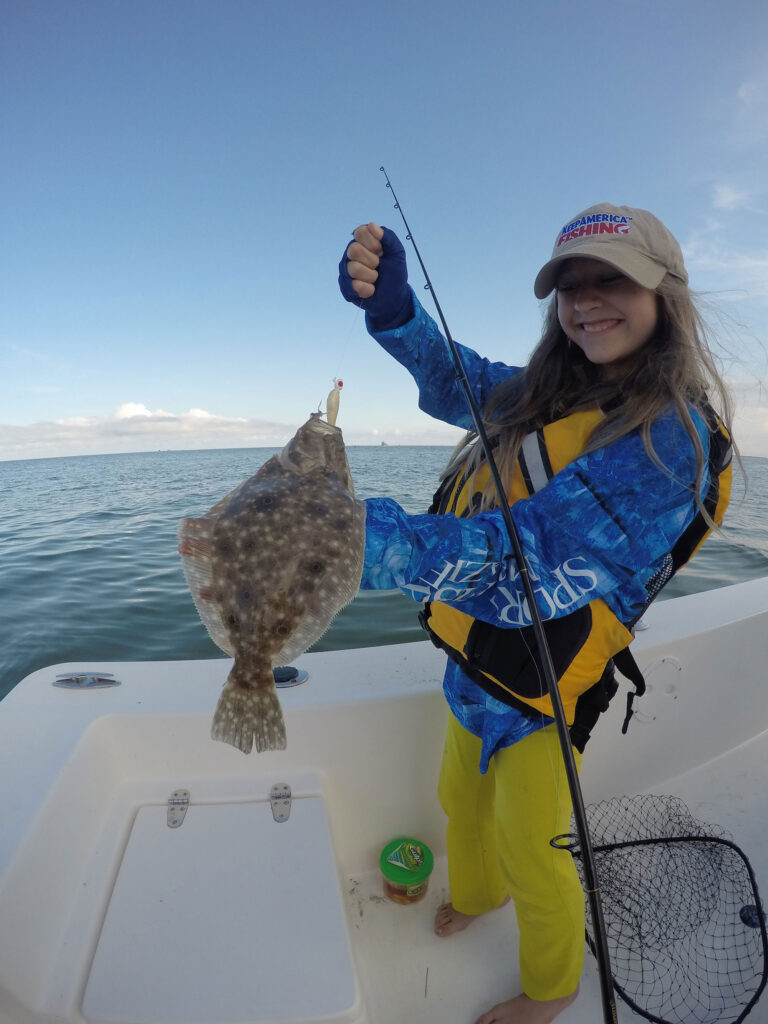Flounder caught off the Crystal Coast