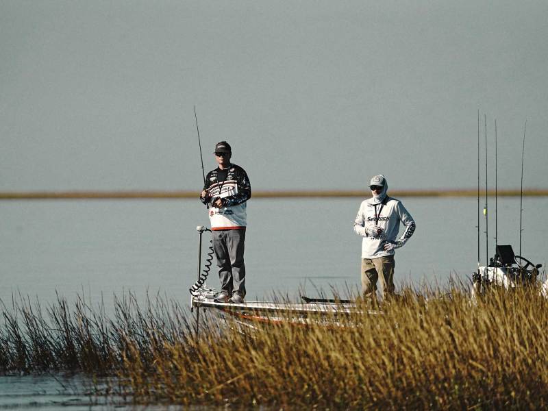 Trolling for redfish