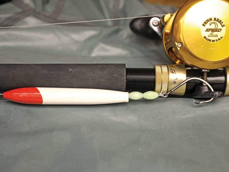 Cedar plug for tuna fishing