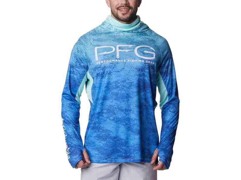 SWS524-Columbia-Super-Terminal Columbia Super Terminal Tackle™ Vent Hooded Shirt