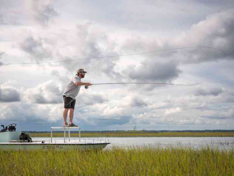 Fly fishing in North Carolina