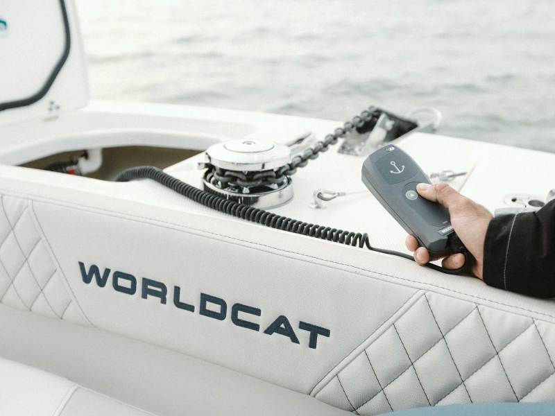 World Cat 235TE electric windlass