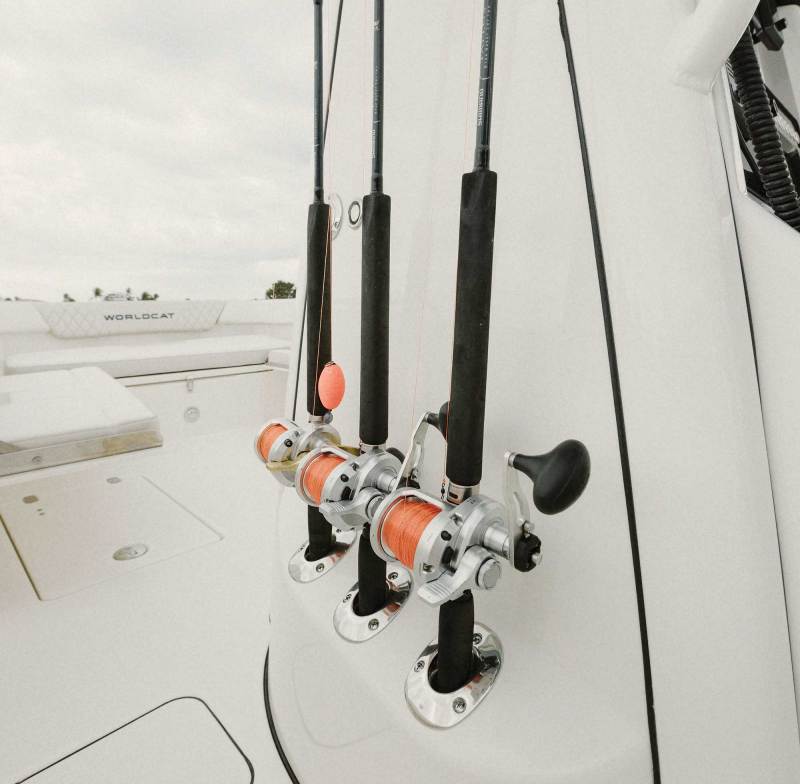 World Cat 235TE rod holders