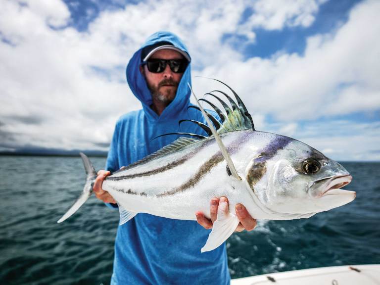 Roosterfish are on the list for August fishing
