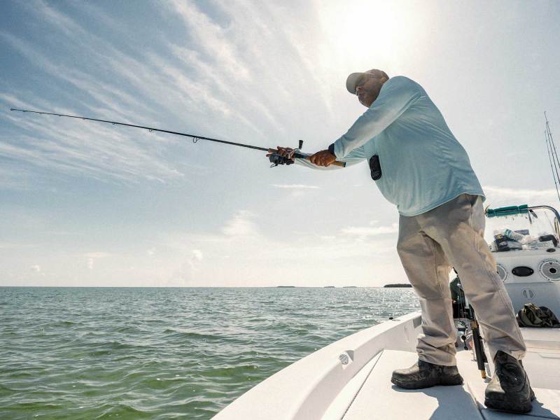 SWS824-Quantum-Benchmark-Combo-Lifestyle Angler fishing with Quantum
