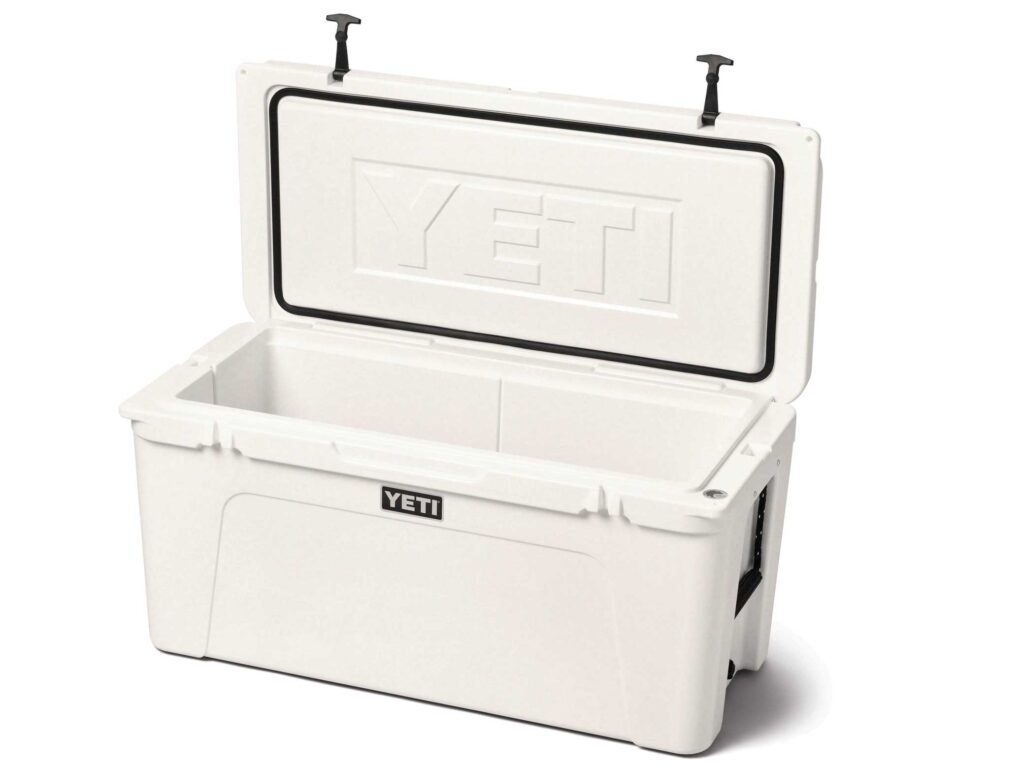 Yeti premium fishing cooler