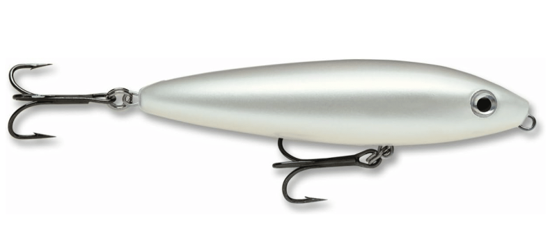 Bone colored Rapala Skitter Walk 08 Fishing Lure