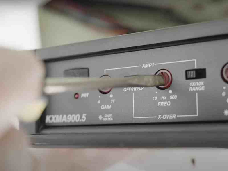 Kicker-Marine-Adjustment kicker marine audio adjustment
