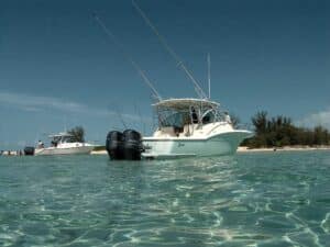 Boats traveling to foreign destination