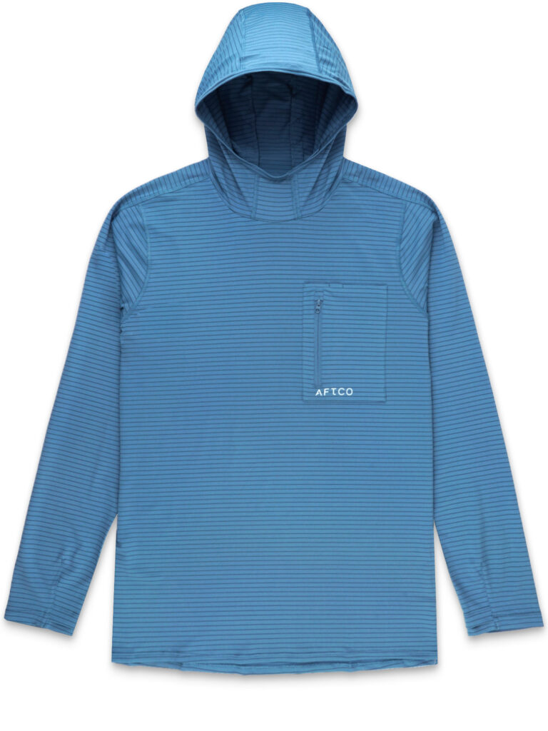 Aftco Channel Hooded Performance Shirt.
