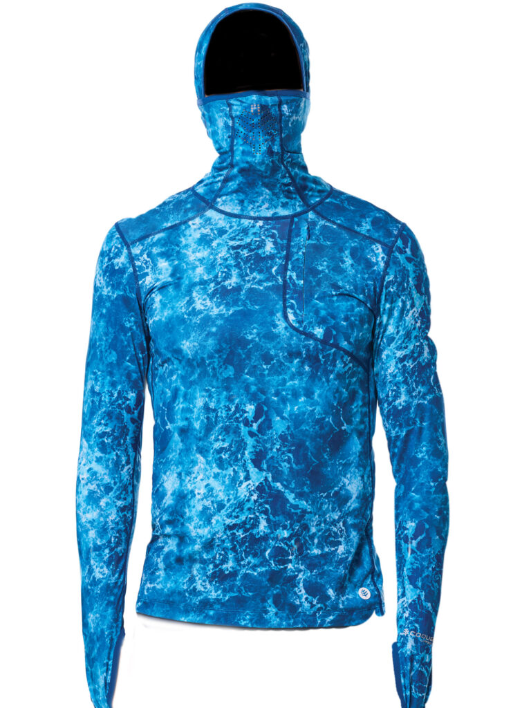 Coolibar Vented Andros Fishing Hoodie.