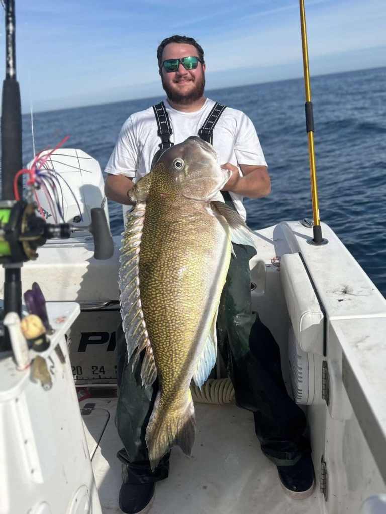 Delaware state record golden tilefish.