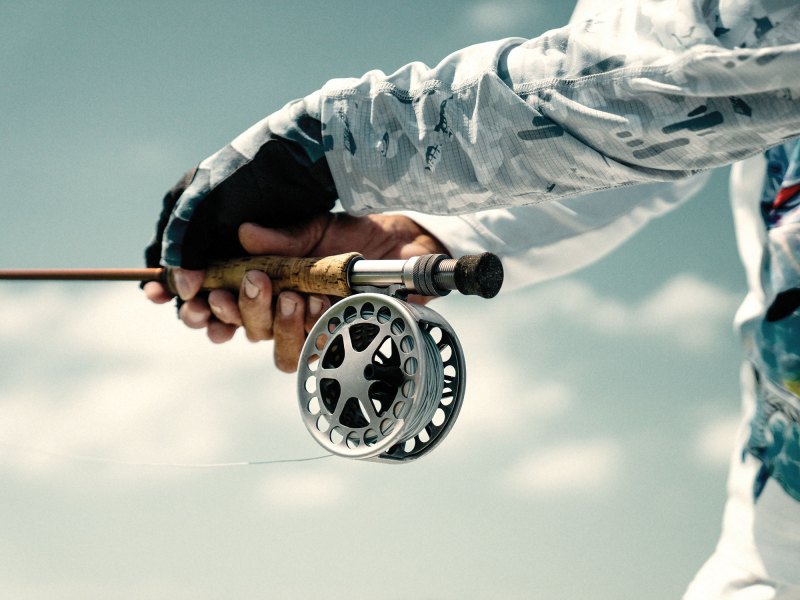 Fly fishing for bonefish
