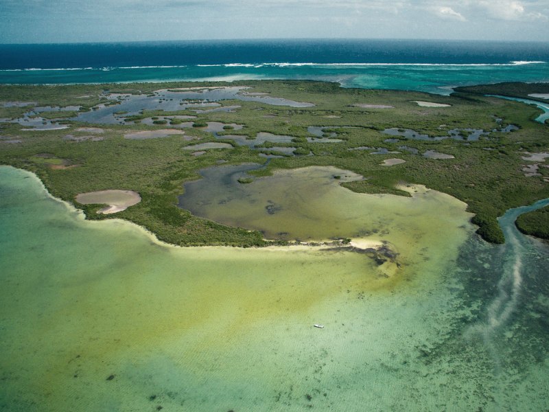 Coastline of Belize