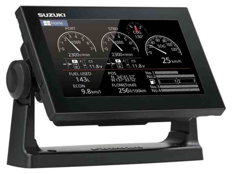 SWS725-ELC-Suzuki Suzuki SMD7 multifunction engine display
