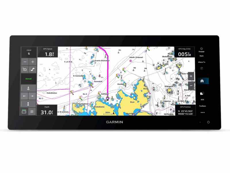 SWS725-Garmin-GPSMAP-X3Ultrawide Garmin 15x3 chartplotter