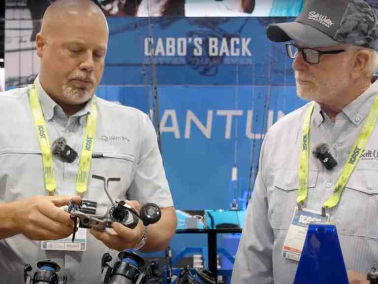 New Quantum Cabo fishing reel at ICAST