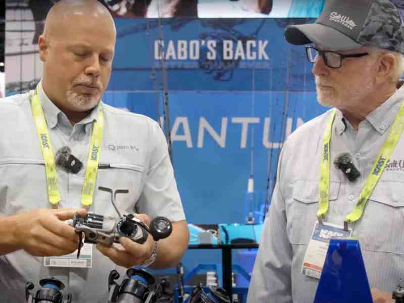 SWS725-ICAST-Quantum New Quantum Cabo fishing reel at ICAST
