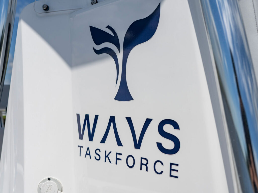 WAVS Taskforce logo on center console