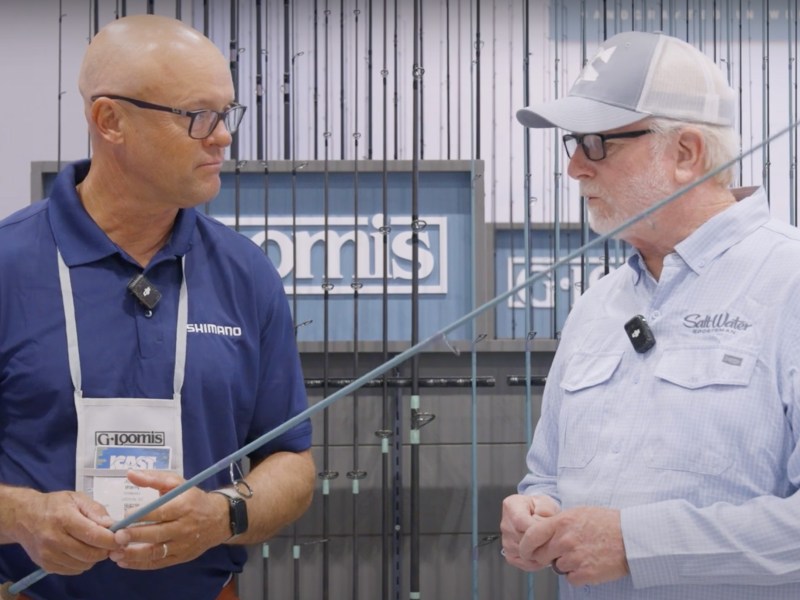SWS725-Shimano-ICAST Shimano showed off new G. Loomis rods at ICAST