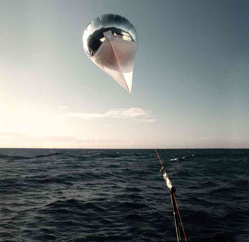 British Extraterrestrial Kite used for fishing