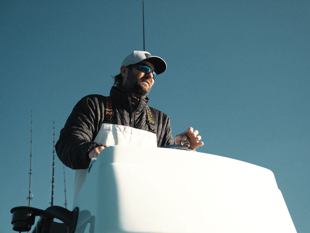Capt. Sam Milazzo of Vice Versa Fishing Charters