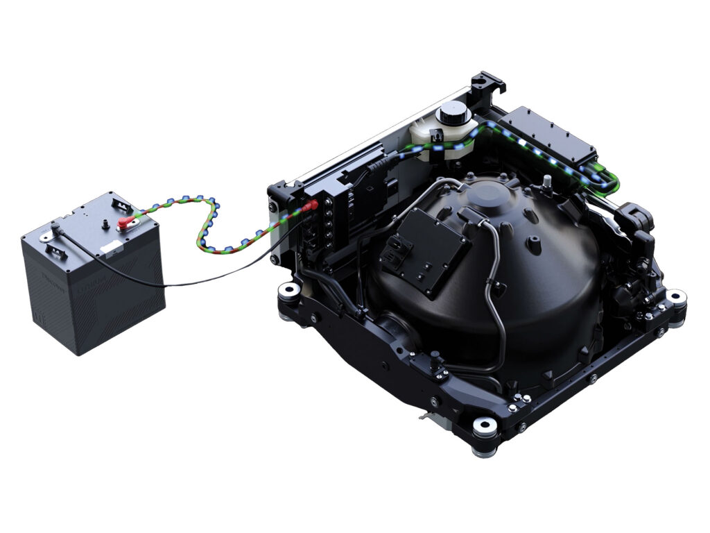 Dometic gyro for a catamaran