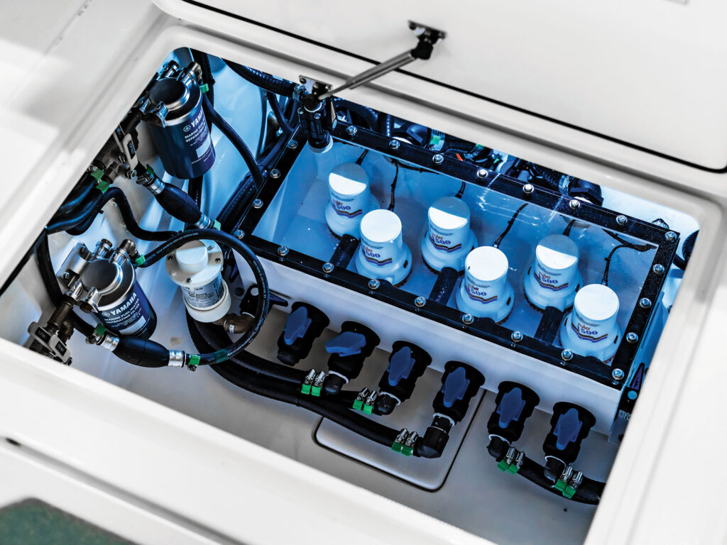 Multiple livewell pumps