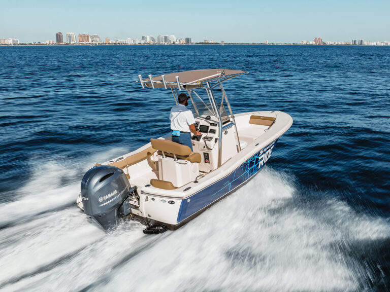 Seakeeper Ride on a center console boat