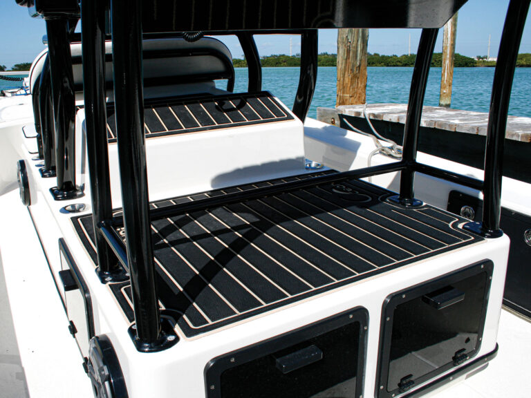 Nonskid on a center console