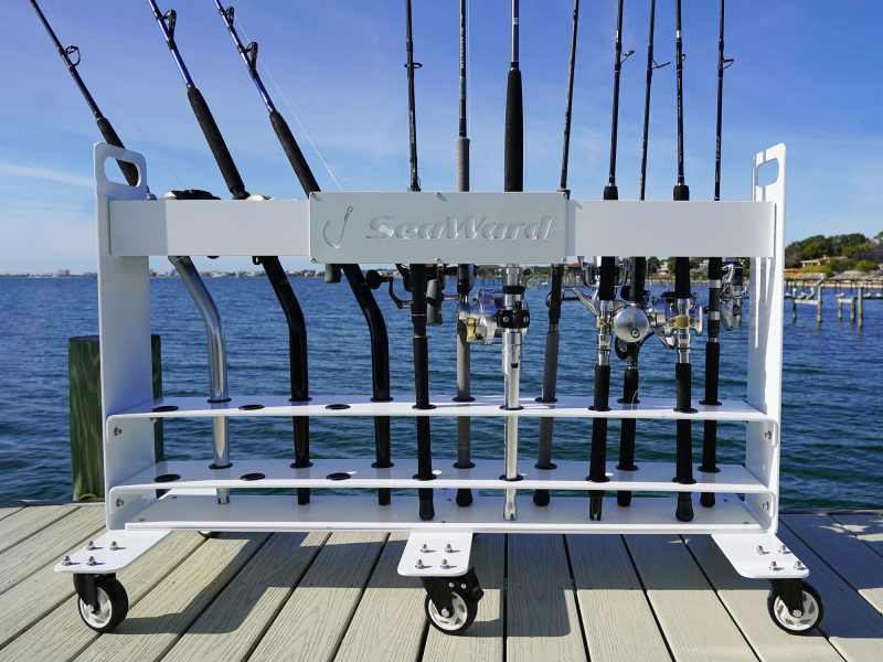SeaWard rod caddy