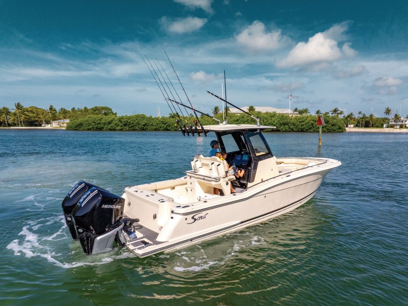 Scout 288 LXF on the river