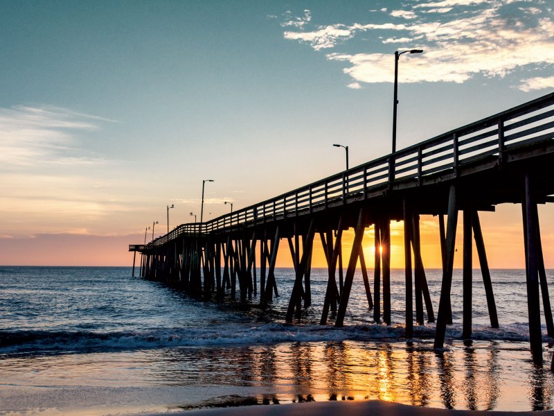 Pier in Virginia Beach