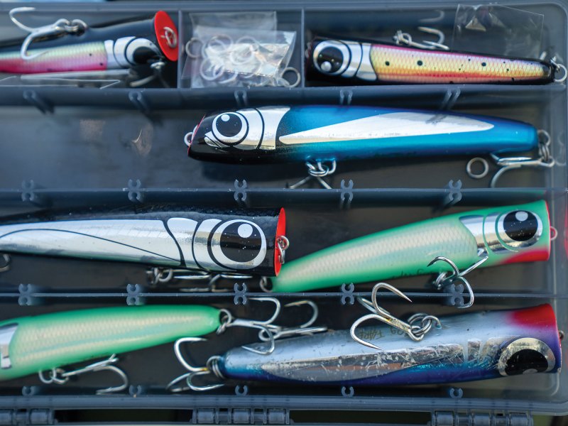 Artificial lures for fishing in El Salvador