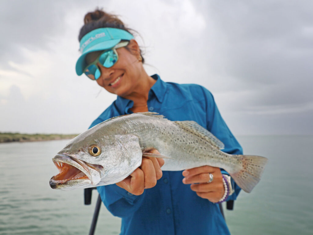 Seatrout on the boat